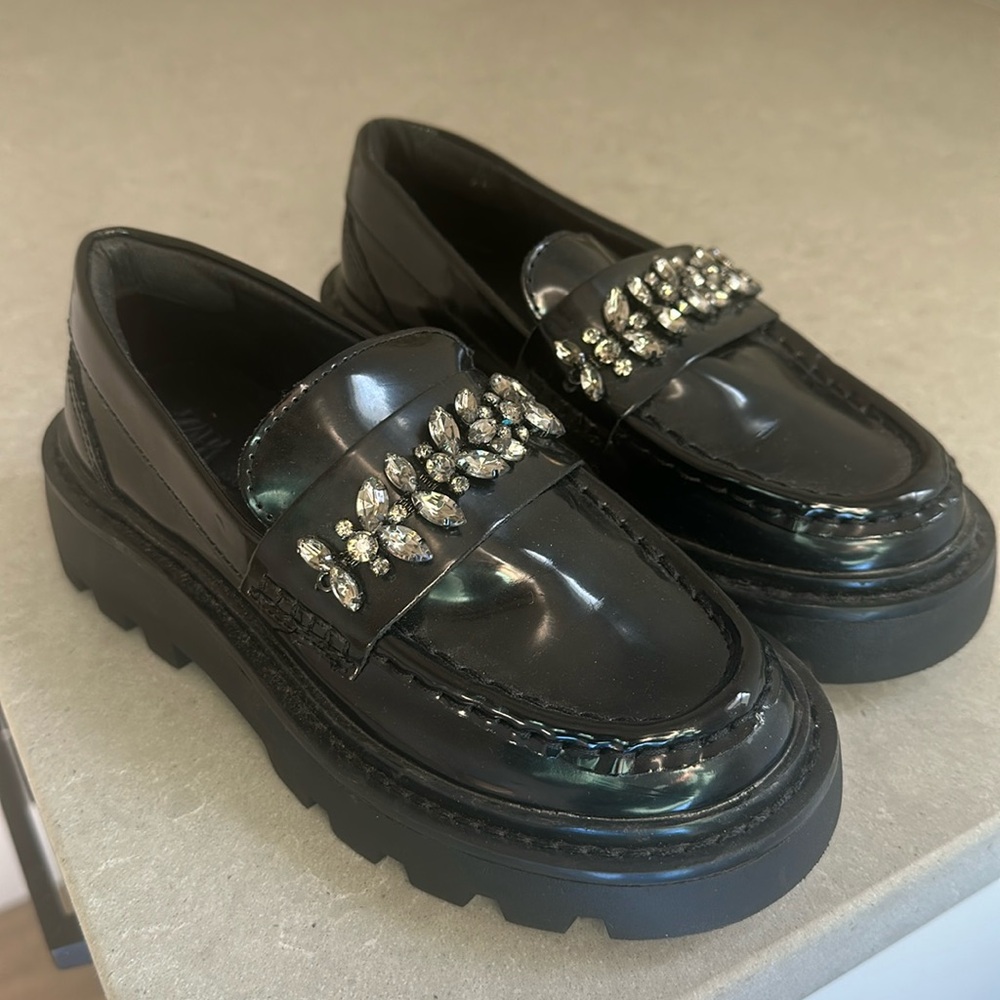 Perfect condition Zara loafers. Sz 12.5 or 30. No signs of wear